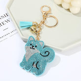 Tassel Diamond Keychain Pendant